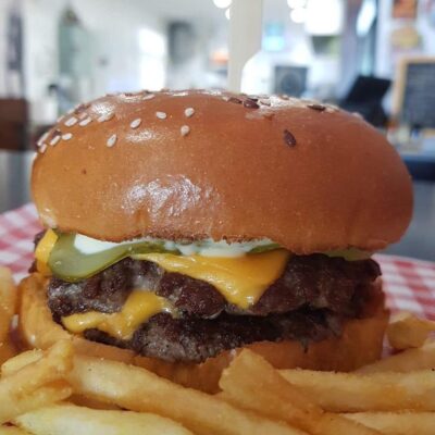 Bump In Burger Image